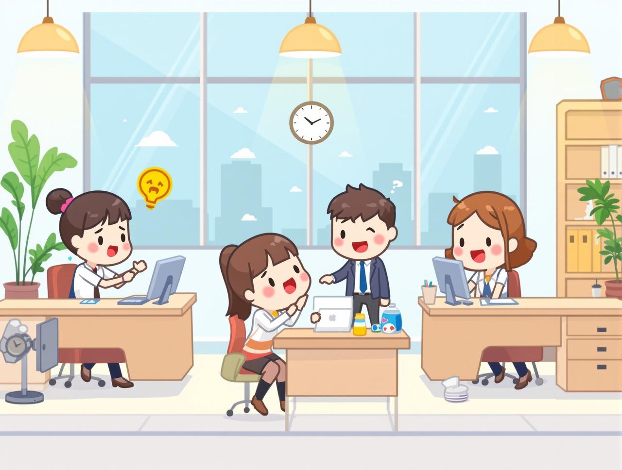 ai在线 - 办公室笑传